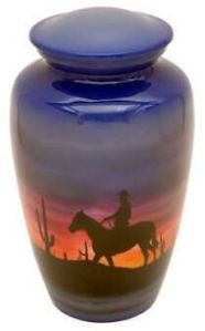 Western Cremation Urn