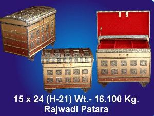 Rajwadi Wooden Patara