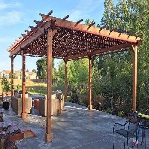 Fiberglass Garden Pergola