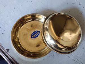 Brass Halwa Plate