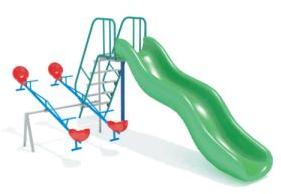 Outdoor Play Ground Slide