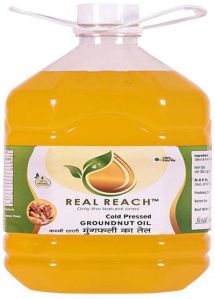 5 Liter Cold Pressed Groundnut Oil