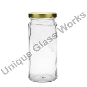 Bamboo Glass Jars