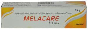 Melacare Cream Hydroquinone + Mometasone + Tretinoin cream