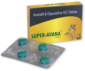 Super Avana tablet 160mg Avanafil + Dapoxetine