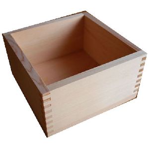 Square Wooden Box