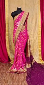 Semi georgette saree