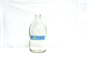 Oval Glass Bottle