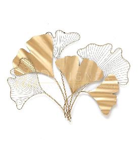 Golden Leaves Wall Art