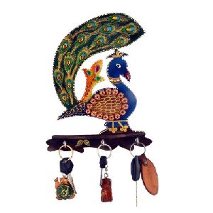 Peacock Key Holder