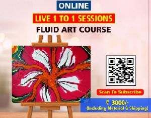 Certified Online Live Fluid Art Course