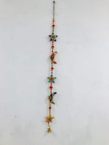 Star and Moon Handmade Wall Hanging Toran