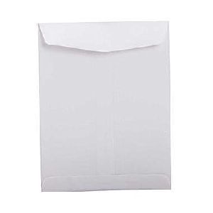 White Paper Envelope