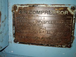 Sanwa Iron Works Marine Air Compressor