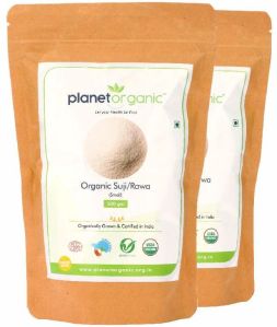 Planet Organic India:Organic Sooji Rawa(Small)