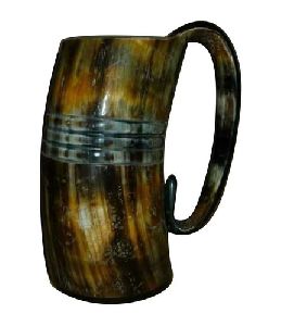 Polished Horn Mug