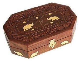 Wooden Carved Box