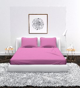 Plain Cotton King Size Bedsheets