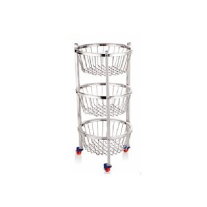 Round Fruit and Vegetable Trolley