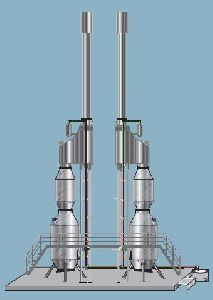 T2T 150 FSWSS Heavy Duty Incinerator