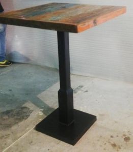 iron cafe table