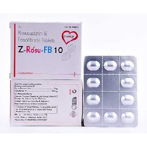 Rosuvastatin and Fenofibrate Tablets