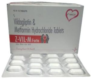 Vildagliptin And Metformin Hydrochloride Tablets