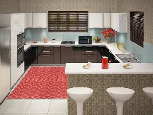 G Shaped Modular Kitchen