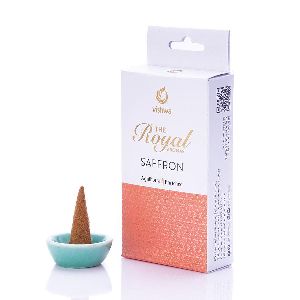 Royal Saffron Dhoop Cone