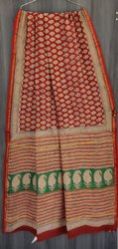 Printed Chanderi Saree