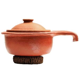 Red Serving Pot