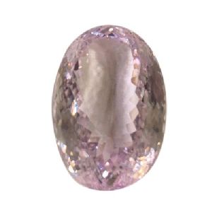 Oval Kunzite Gemstone