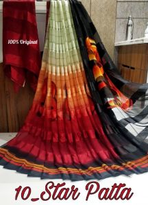 Fancy Satin Saree