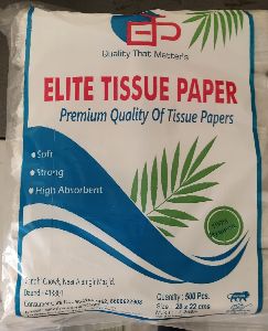 tissue paper.