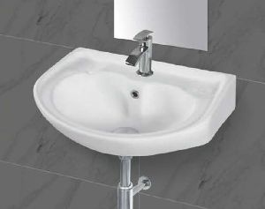 White Prime Wall Mounted Wash Basin