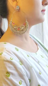 Statement Long Chandbali Earrings