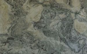 Fusion Green Marble Slab with Mirror Finish