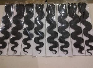 Black Wavy Hair Extension