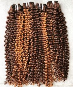 Brown Curly Hair Extension