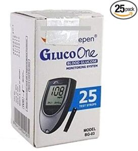 Dr. Morepen BG-03 Blood Glucose 25 Test Strips