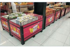 Supermarket Promotional Display Rack