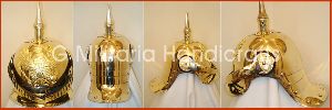 Prussian Brass Helmet