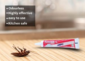 Cockroach Gel for Roach, Cockroach Herbal Gel for Home/Office/Kitchen - Pack of 2 Tubes