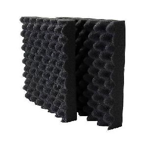 Black Egg Crate Shape Acoustic Foam