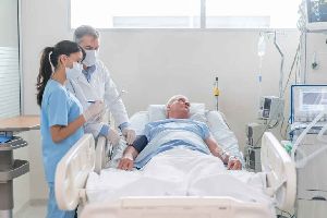 ICU care at home for patient