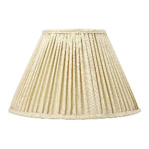 30cm straight empire softback lampshade in yellow silk