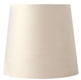 30cm tall hardback lampshade in white velvet