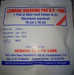 10x10cm Combine Dressing Pad