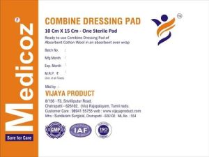 10x15cm Combine Dressing Pad