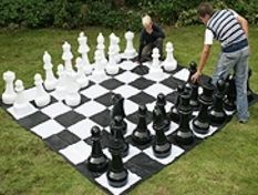 Big Giant Garden Chess Set